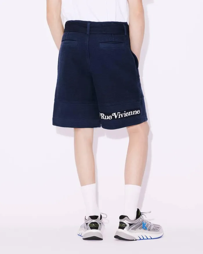 Kenzo Pants And Shorts Men By Verdy039 Judo Shorts Midnight Blue