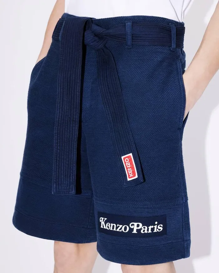 Kenzo Pants And Shorts Men By Verdy039 Judo Shorts Midnight Blue
