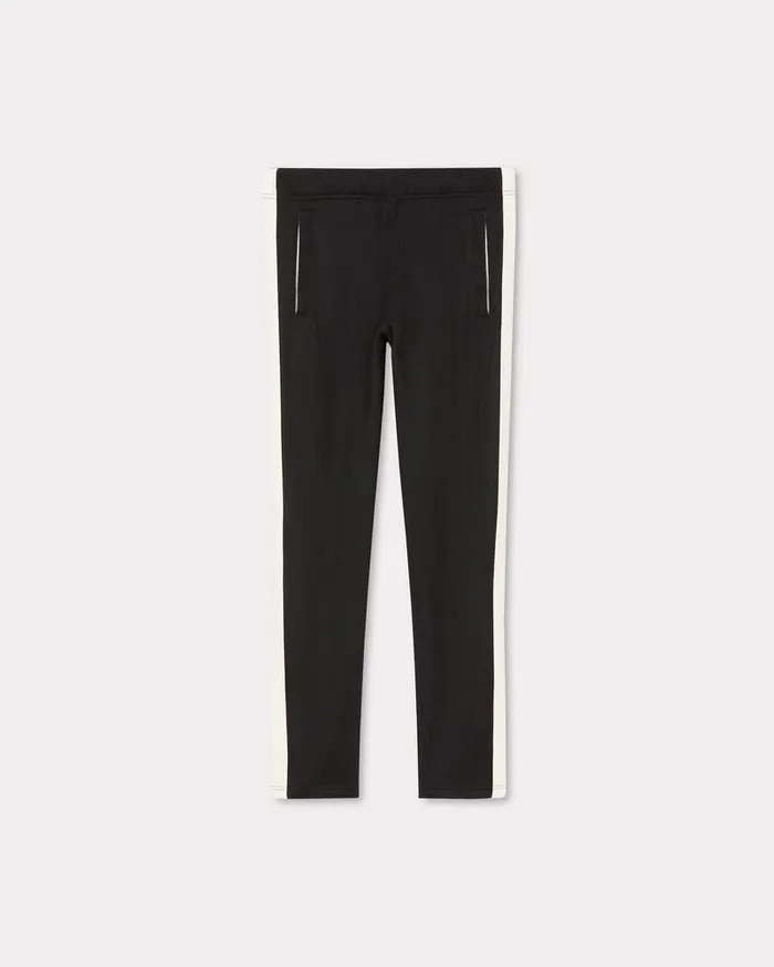 Kenzo Pants And Shorts Men Elephant Flag039 Joggers Black