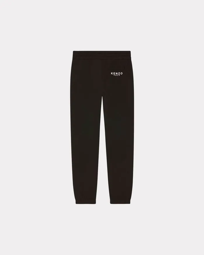 Kenzo Pants And Shorts Women 039Year Of The Dragon039 Embroidered Jogging Bottoms Black