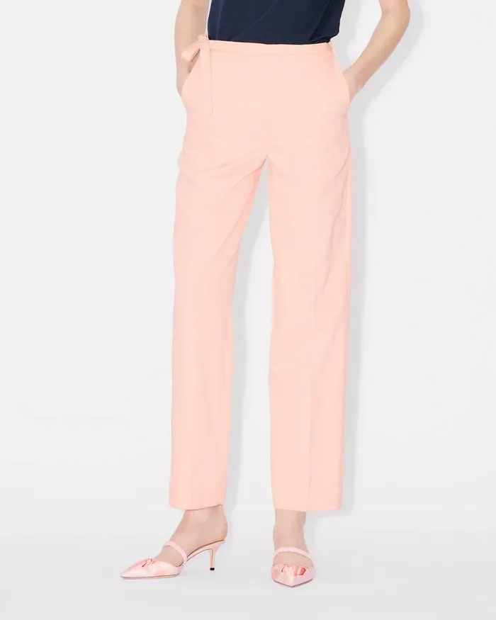 Kenzo Pants And Shorts Women Straight Pants Faded Pink