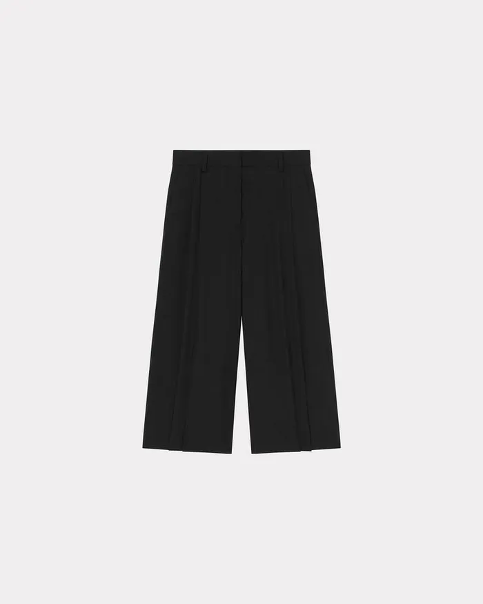 Kenzo Pants And Shorts Women Suit Trousers Black