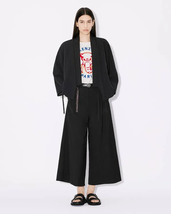 Kenzo Pants And Shorts Women Suit Trousers Black
