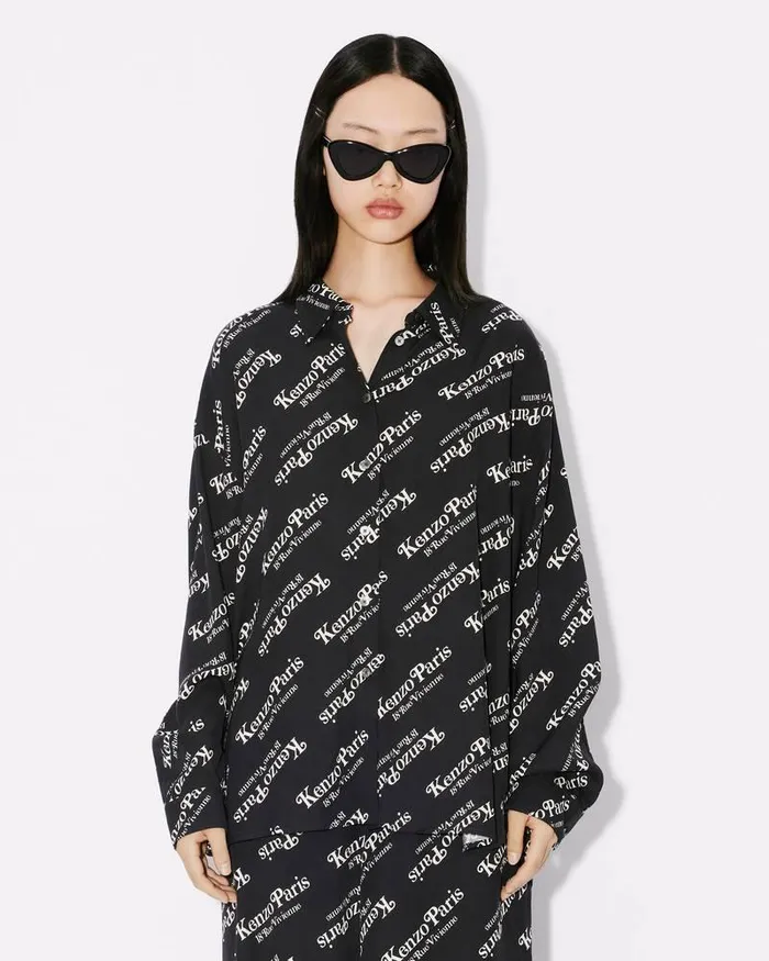 Kenzo Shirts And Tops Women By Verdy039 Droppedshoulder Shirt Black
