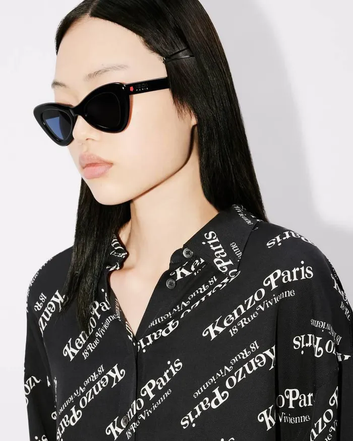 Kenzo Shirts And Tops Women By Verdy039 Droppedshoulder Shirt Black