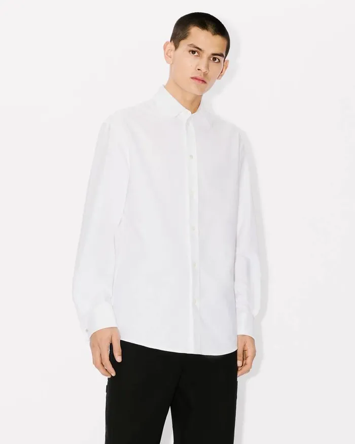 Kenzo Shirts Men Formal Shirt White