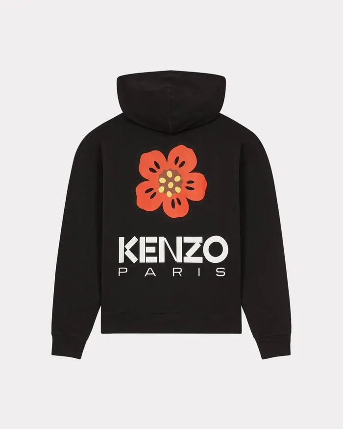 Kenzo Sweatshirts And Hoodies Men 039Boke Flower039 Oversize Sweatshirt Black