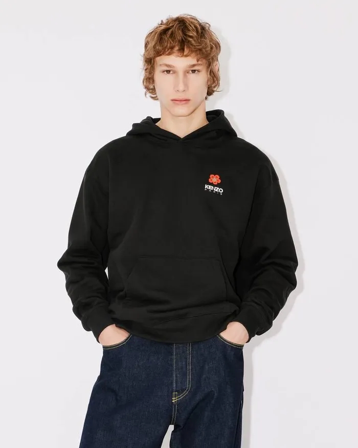Kenzo Sweatshirts And Hoodies Men 039Boke Flower039 Oversize Sweatshirt Black