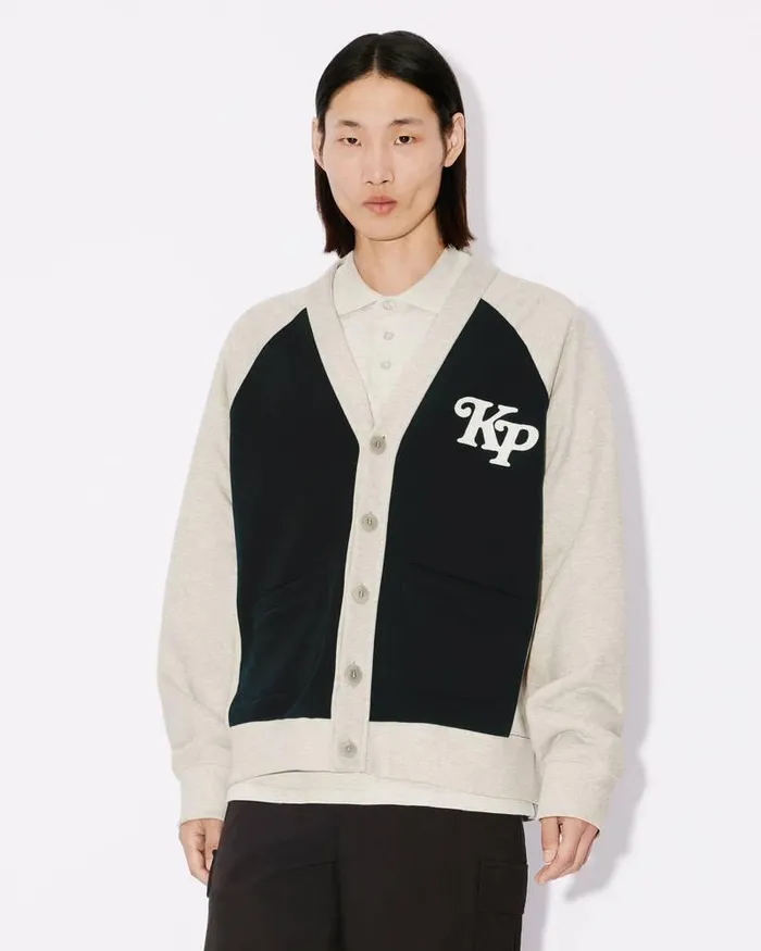 Kenzo Sweatshirts And Hoodies Men By Verdy039 Embroidered Classic Cardigan Black