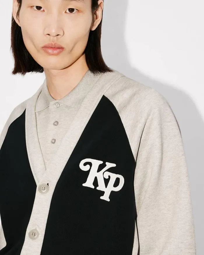 Kenzo Sweatshirts And Hoodies Men By Verdy039 Embroidered Classic Cardigan Black