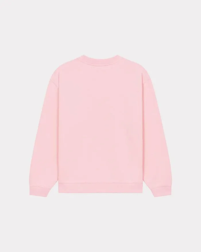 Kenzo Sweatshirts And Hoodies Women 039Boke Flower039 Embroidered Sweatshirt Faded Pink