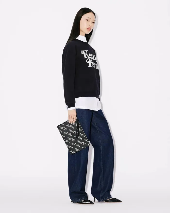 Kenzo Sweatshirts And Hoodies Women By Verdy039 Regular Sweatshirt Black
