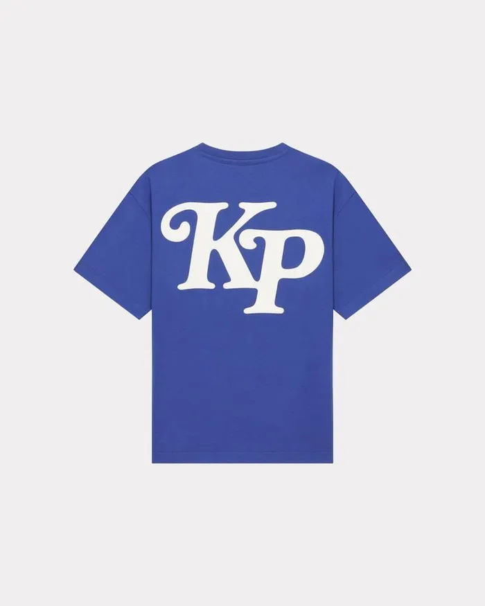 Kenzo TShirts And Polos Men By Verdy039 Oversized Tshirt Deep Sea Blue