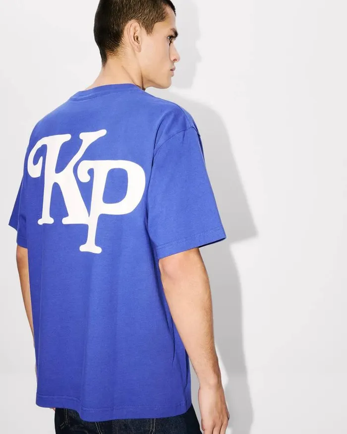 Kenzo TShirts And Polos Men By Verdy039 Oversized Tshirt Deep Sea Blue