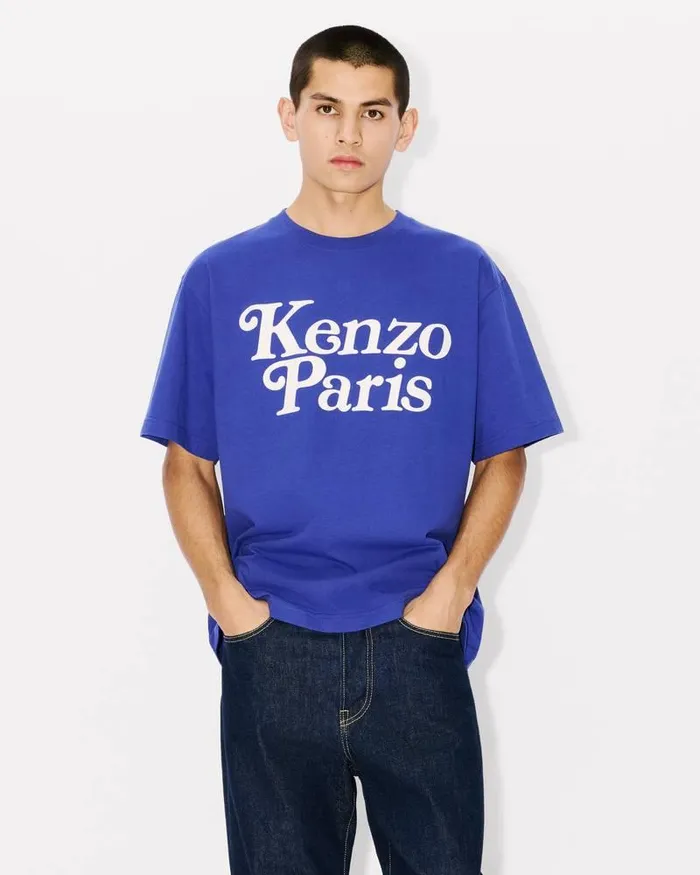 Kenzo TShirts And Polos Men By Verdy039 Oversized Tshirt Deep Sea Blue