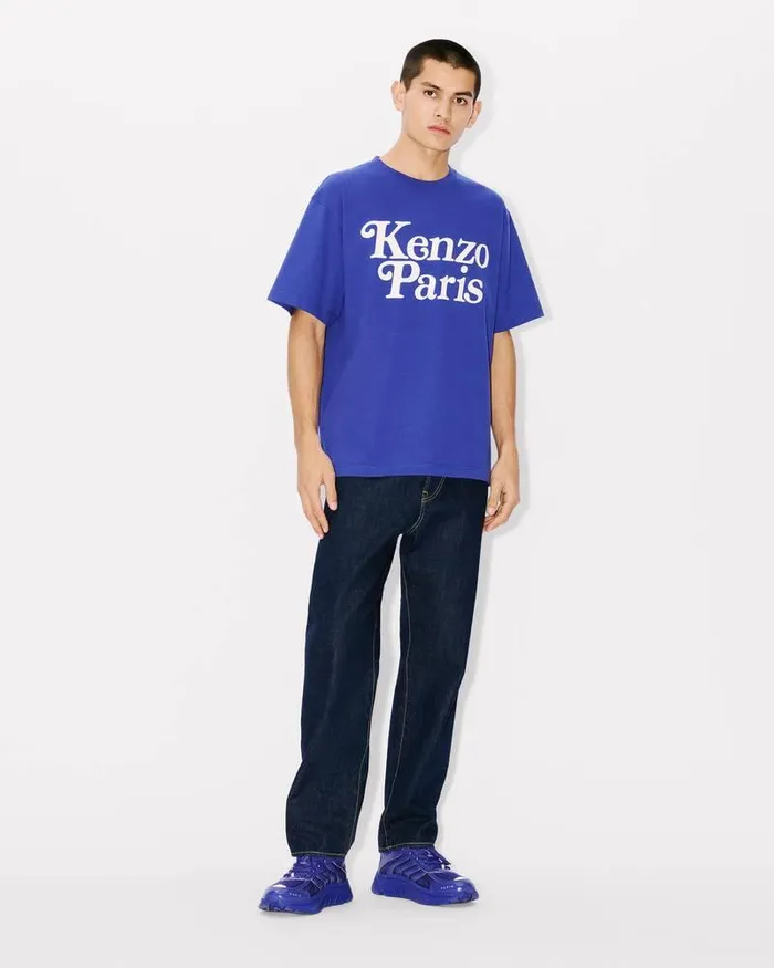 Kenzo TShirts And Polos Men By Verdy039 Oversized Tshirt Deep Sea Blue