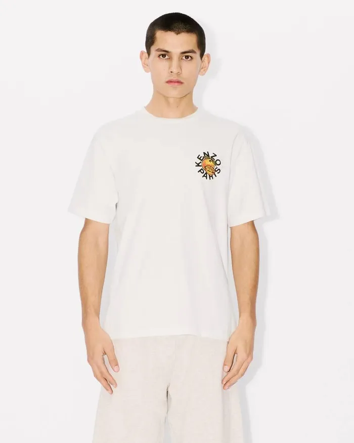 Kenzo TShirts And Polos Men Orange039 Classic Tshirt Off White