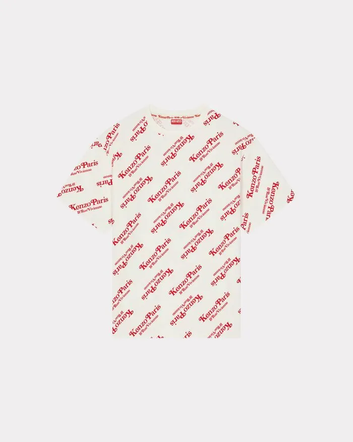 Kenzo TShirts And Polos MenWomen By Verdy039 Oversize Genderless Tshirt Off White