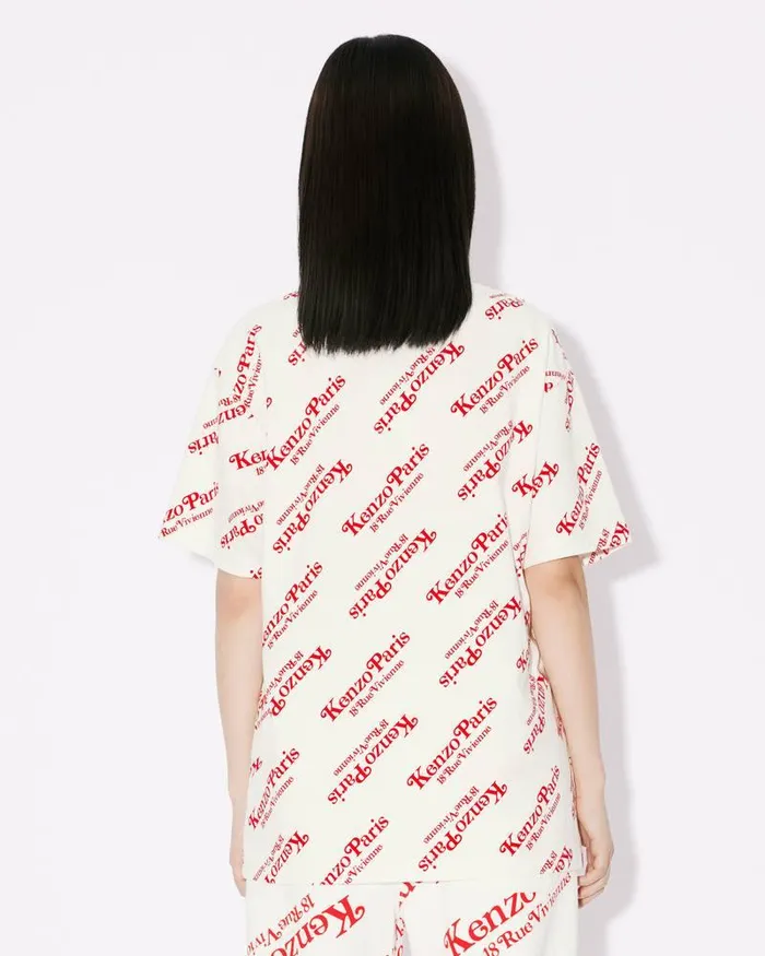 Kenzo TShirts And Polos MenWomen By Verdy039 Oversize Genderless Tshirt Off White