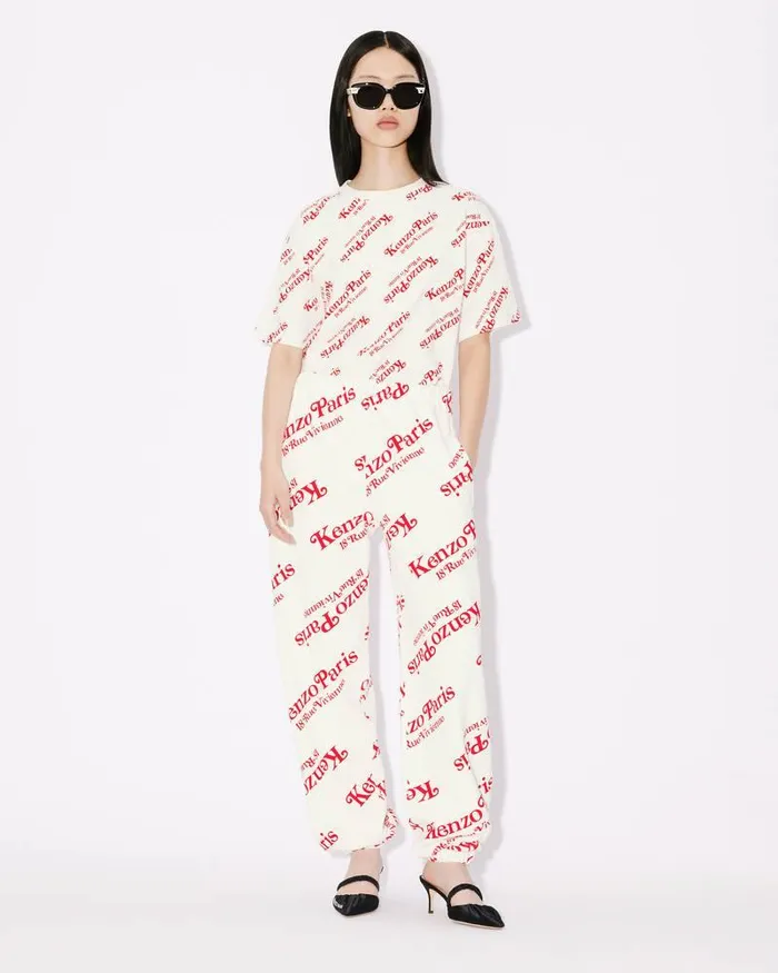Kenzo TShirts And Polos MenWomen By Verdy039 Oversize Genderless Tshirt Off White
