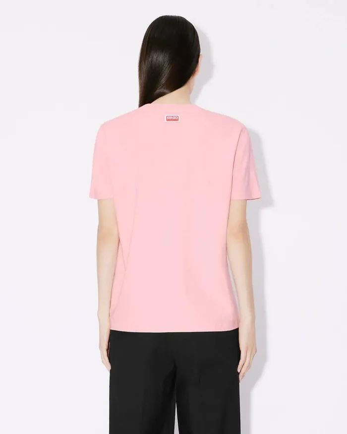 Kenzo TShirts And Polos Women Elephant039 Loosefit Tshirt Faded Pink