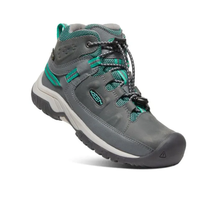 Kids KEEN Hike Big Kids039 Grey Hiking Boots 8211 Targhee Mid WP Kids KEEN Hike Big Kids039 Grey Hiking Boots 8211 Targhee Mid WP