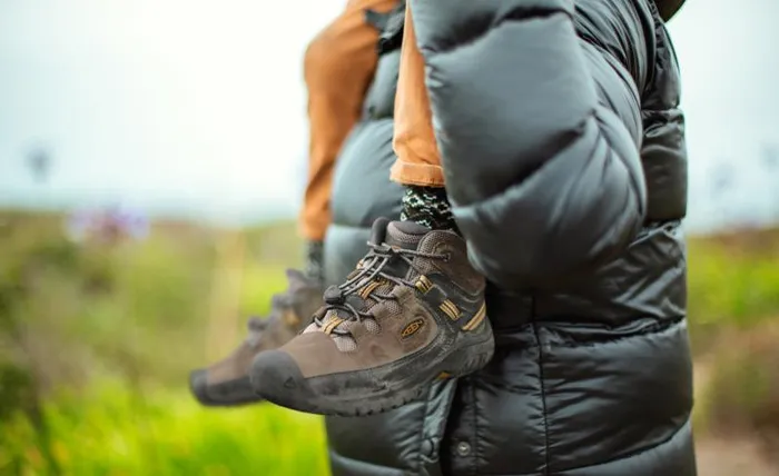 Kids KEEN Hike Big Kids039 Grey Hiking Boots 8211 Targhee Mid WP Kids KEEN Hike Big Kids039 Grey Hiking Boots 8211 Targhee Mid WP