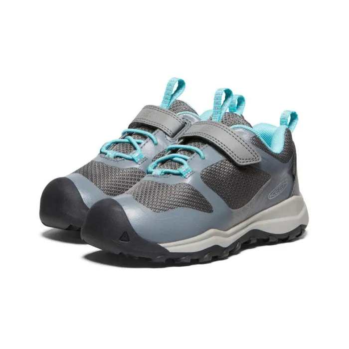 Kids KEEN Hike Little Kids039 Wanduro Low Waterproof Grey Leather Shoe Kids KEEN Hike Little Kids039 Wanduro Low Waterproof Grey Leather Shoe