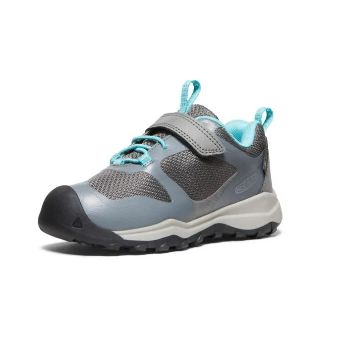 Kids KEEN Hike Little Kids039 Wanduro Low Waterproof Grey Leather Shoe Kids KEEN Hike Little Kids039 Wanduro Low Waterproof Grey Leather Shoe