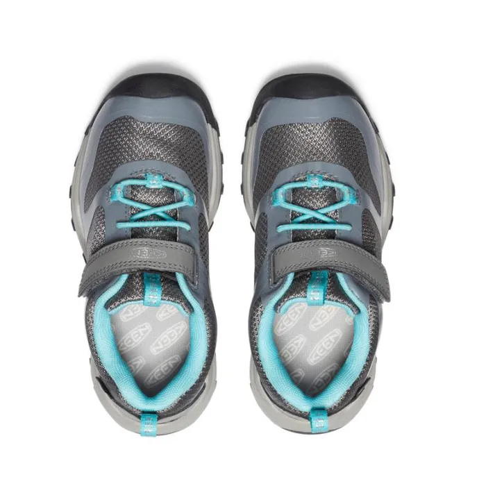 Kids KEEN Hike Little Kids039 Wanduro Low Waterproof Grey Leather Shoe Kids KEEN Hike Little Kids039 Wanduro Low Waterproof Grey Leather Shoe