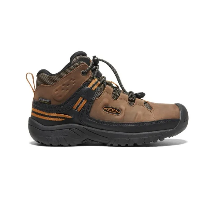 Kids KEEN Online Big Kids039 Dark Brown Hiking Boots 8211 Targhee Mid WP