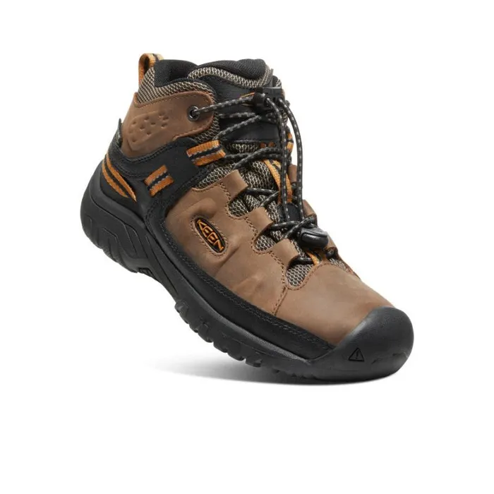 Kids KEEN Online Big Kids039 Dark Brown Hiking Boots 8211 Targhee Mid WP Kids KEEN Online Big Kids039 Dark Brown Hiking Boots 8211 Targhee Mid WP