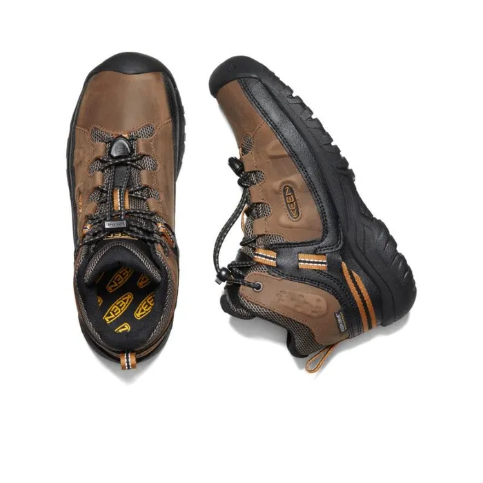 Kids KEEN Online Big Kids039 Dark Brown Hiking Boots 8211 Targhee Mid WP Kids KEEN Online Big Kids039 Dark Brown Hiking Boots 8211 Targhee Mid WP