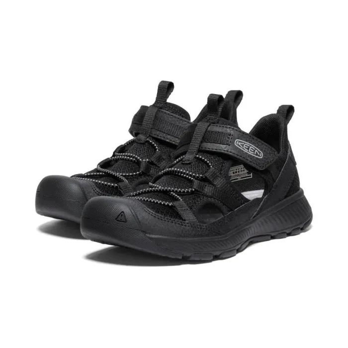 Kids KEEN Online Big Kids039 Motozoa BlackAlloy Sandal Kids KEEN Online Big Kids039 Motozoa BlackAlloy Sandal