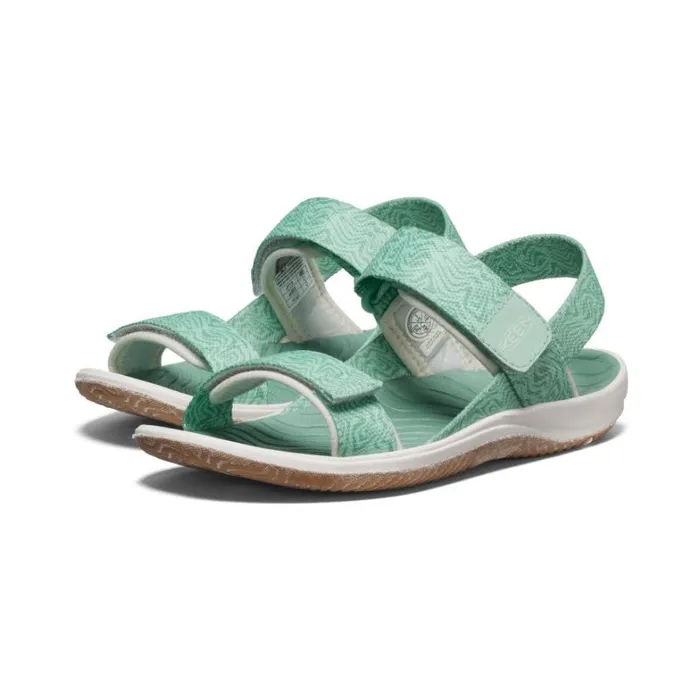 Kids KEEN Playground Big Kids039 Elle Backstrap LichenStar White Sandal Kids KEEN Playground Big Kids039 Elle Backstrap LichenStar White Sandal