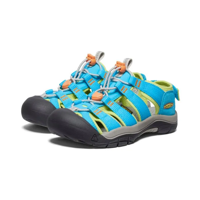 Kids KEEN Playground Big Kids039 Newport Boundless Blue AtollDaiquiri Green Sandal Kids KEEN Playground Big Kids039 Newport Boundless Blue AtollDaiquiri Green Sandal