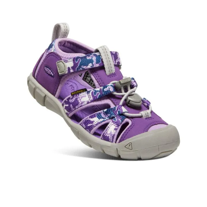 Kids KEEN Playground Little Kids039 Purple Camo Water Sandals 8211 Seacamp II CNX Kids KEEN Playground Little Kids039 Purple Camo Water Sandals 8211 Seacamp II CNX