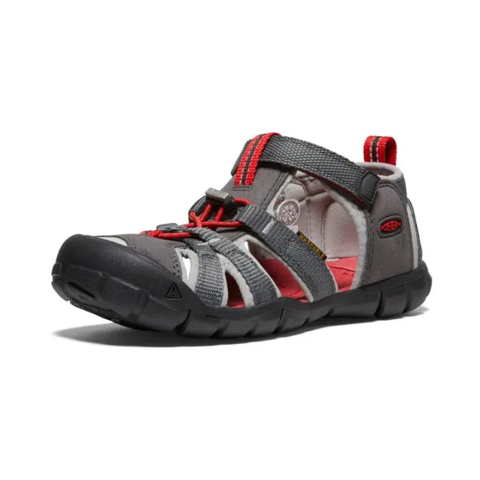 Kids KEEN Water Big Kids039 Grey Water Sandals 8211 Seacamp II CNX Kids KEEN Water Big Kids039 Grey Water Sandals 8211 Seacamp II CNX