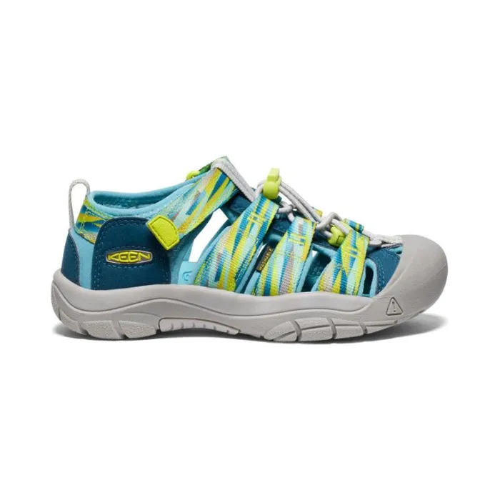 Kids KEEN Water Big Kids039 Newport H2 Legion BlueEvening Primrose Sandal