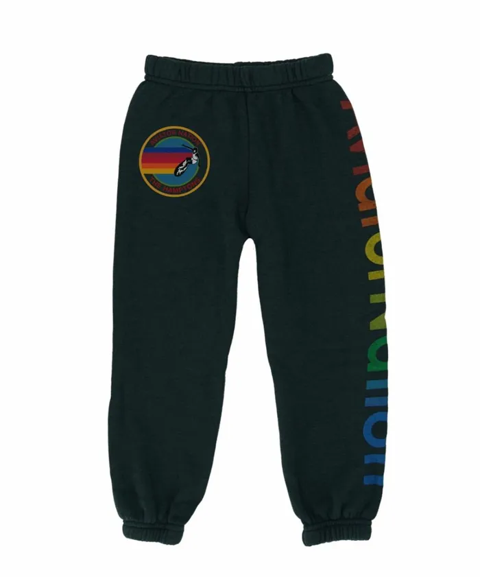 Kids KID039S AVIATOR NATION HAMPTON SWEATPANTS 8211 CHARCOAL Aviator Nation