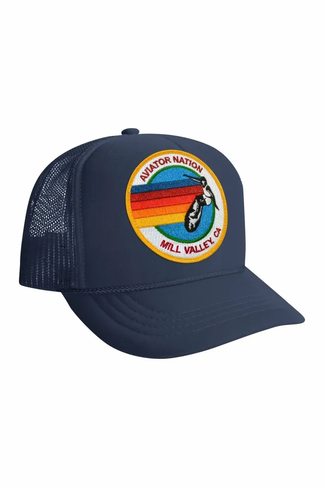 Kids KID039S SIGNATURE MILL VALLEY 8211 VINTAGE TRUCKER HAT Aviator Nation Kids KID039S SIGNATURE MILL VALLEY 8211 VINTAGE TRUCKER HAT Aviator Nation