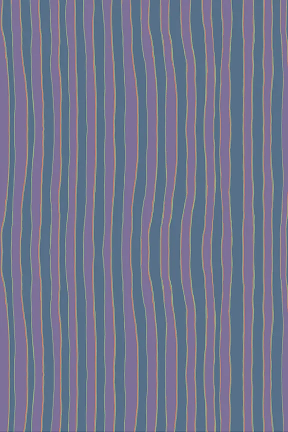 Kids Natalie Martin Cyrus Short Kids Batik Stripe Lavender