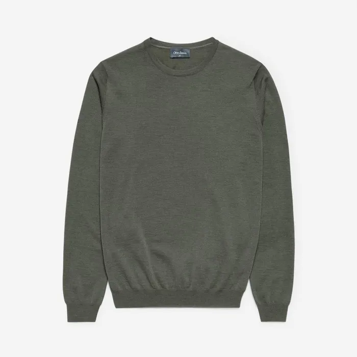 Knitwear Men Oliver Sweeney Camber Khaki Knitwear Men Oliver Sweeney Camber Khaki