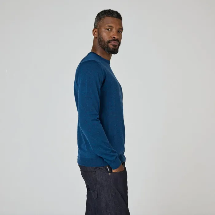 Knitwear Men Oliver Sweeney Camber Petrol Knitwear Men Oliver Sweeney Camber Petrol