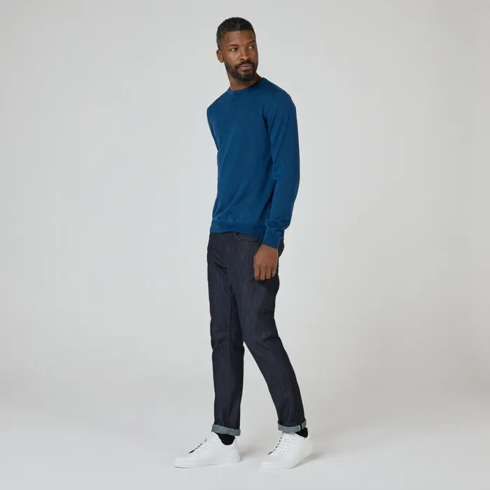 Knitwear Men Oliver Sweeney Camber Petrol Knitwear Men Oliver Sweeney Camber Petrol