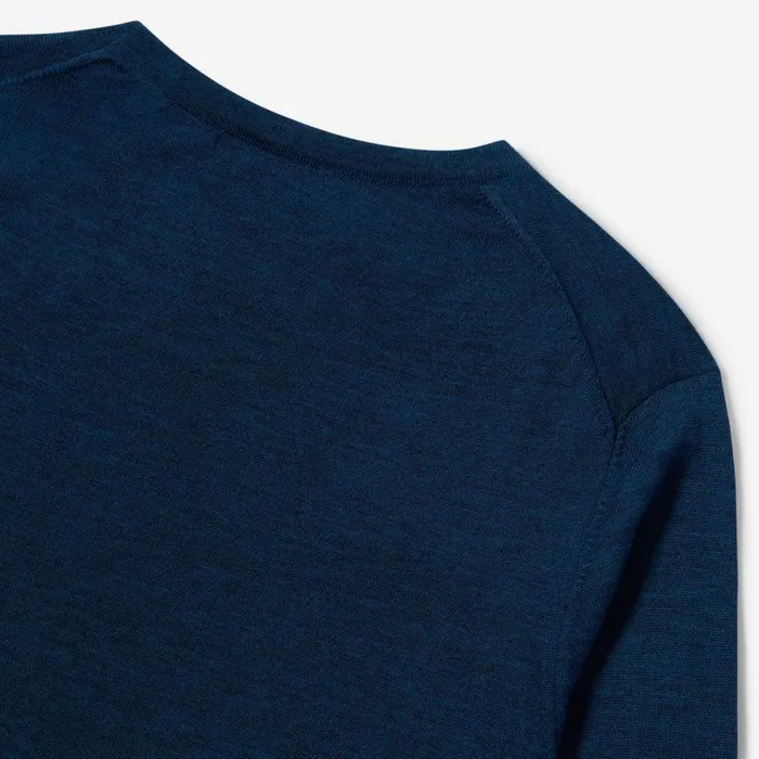 Knitwear Men Oliver Sweeney Camber Petrol Knitwear Men Oliver Sweeney Camber Petrol