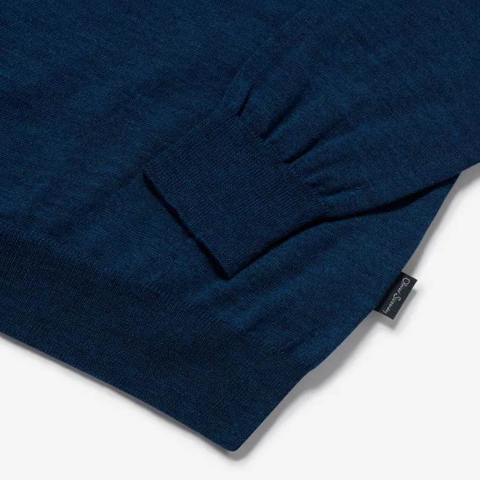 Knitwear Men Oliver Sweeney Camber Petrol Knitwear Men Oliver Sweeney Camber Petrol