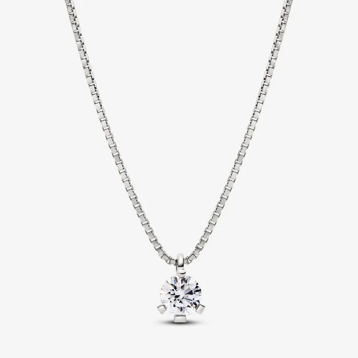LabGrown Diamond Necklaces Women Pandora Online Nova 14k White Gold Labgrown Diamond Pendant Necklace White Gold