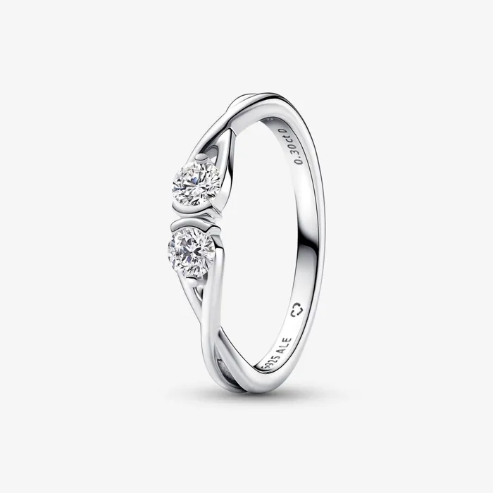LabGrown Diamond Rings Women Pandora Online Infinite Sterling Silver Double Facing Labgrown Diamond Ring LabGrown Diamond Rings Women Pandora Online Infinite Sterling Silver Double Facing Labgrown Diamond Ring