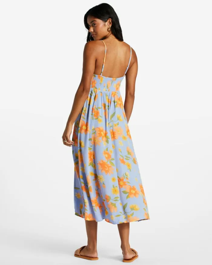 Last Sunset Midi Dress Outta The Blue Women Billabong Midi Dresses